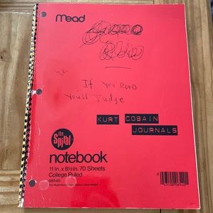 Kurt Cobain Journals - Paperback Book